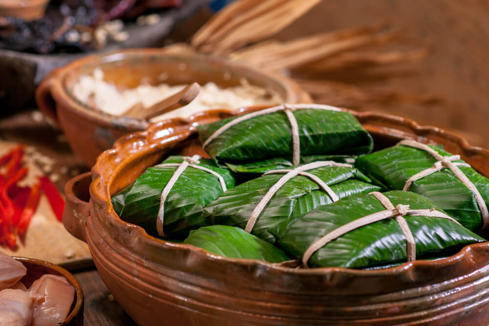 Tamales típicos