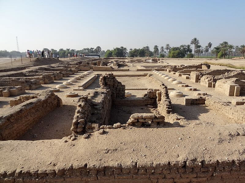 Palacio Norte en Amarna