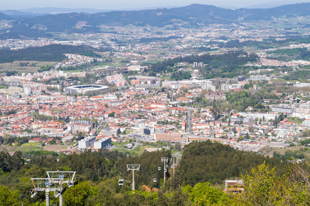 Teleférico de la montaña da Penha