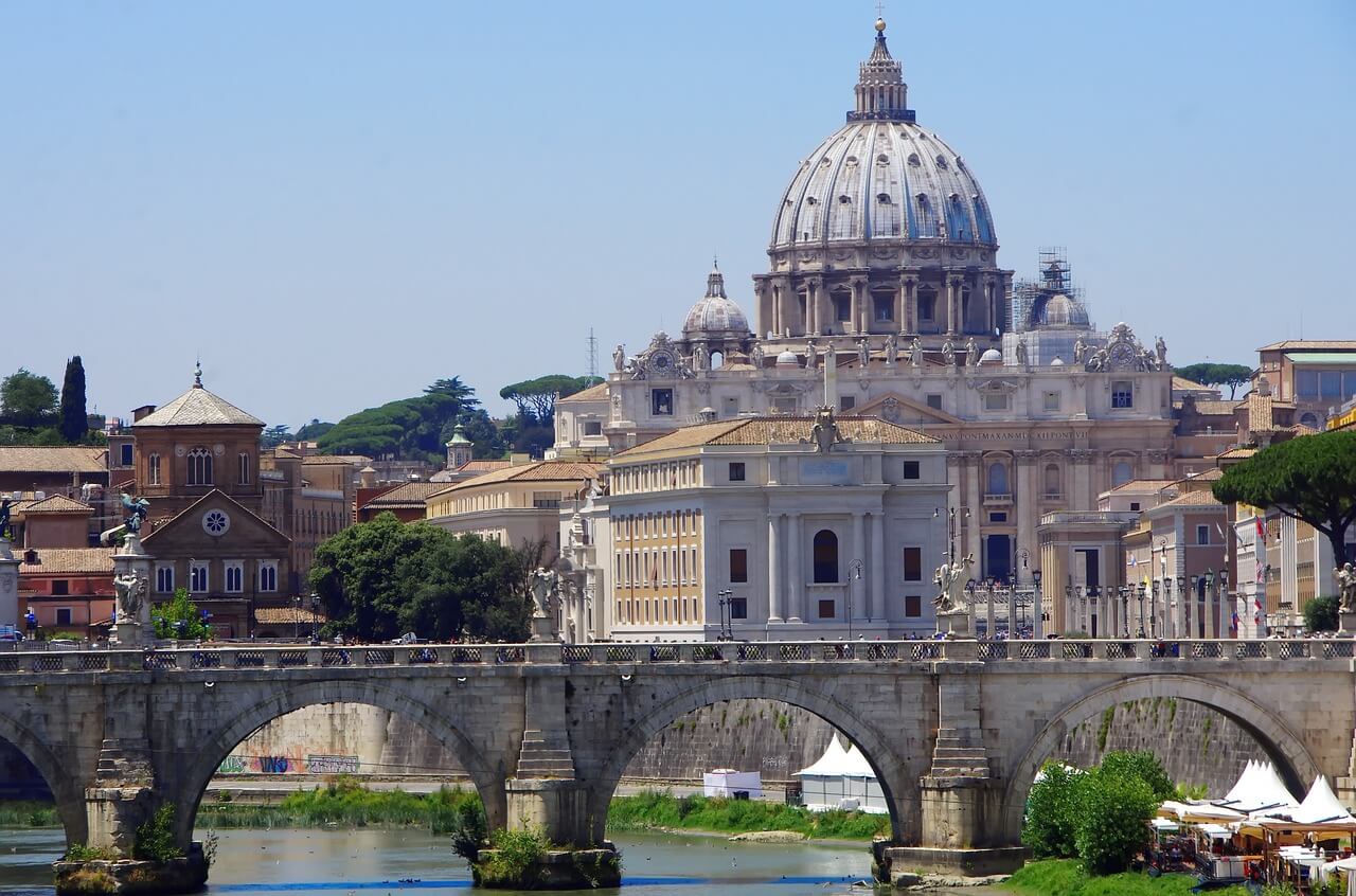 Vista del Estado de la Ciudad del Vaticano