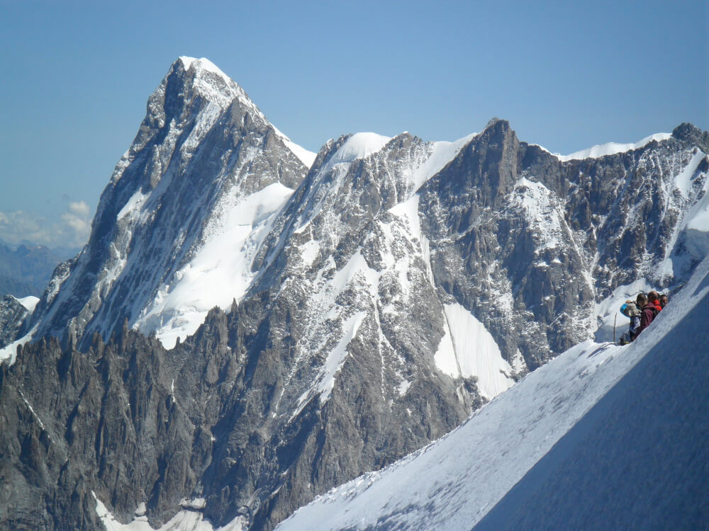 Vista del Mont Blanc