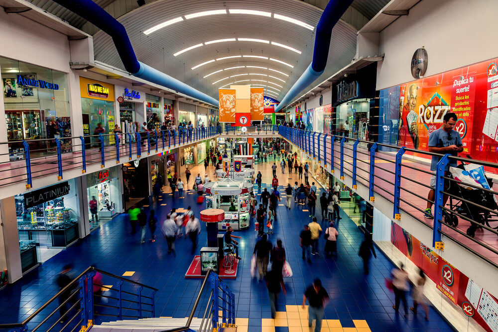 Interior del Albrook Mal de Panamá