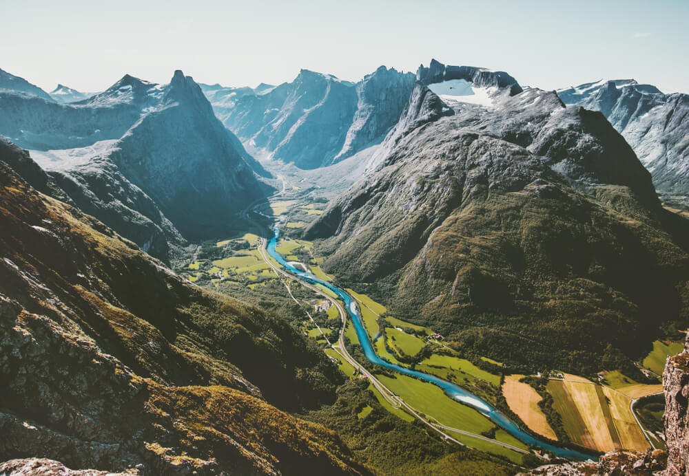 Alpes escandinavos, uno de los sistemas montañosos de Europa