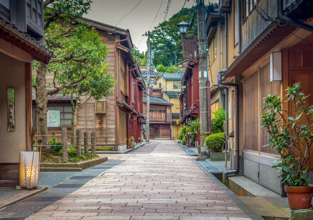 Barrio Higashi de Kanazawa