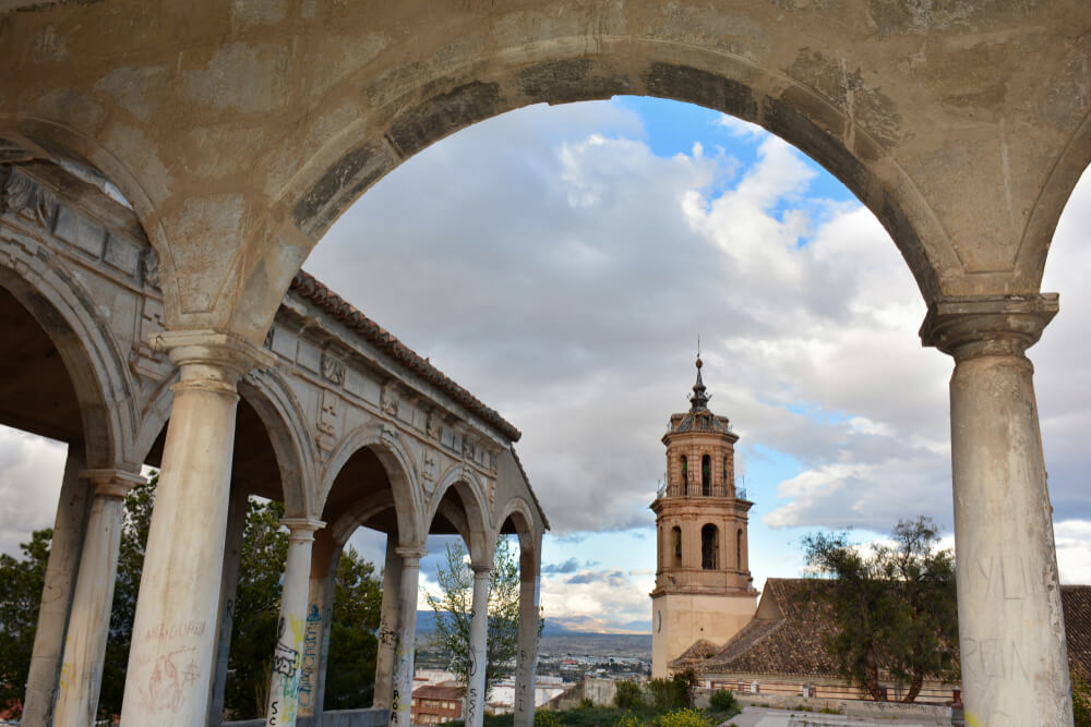 Claustro de la alcazaba