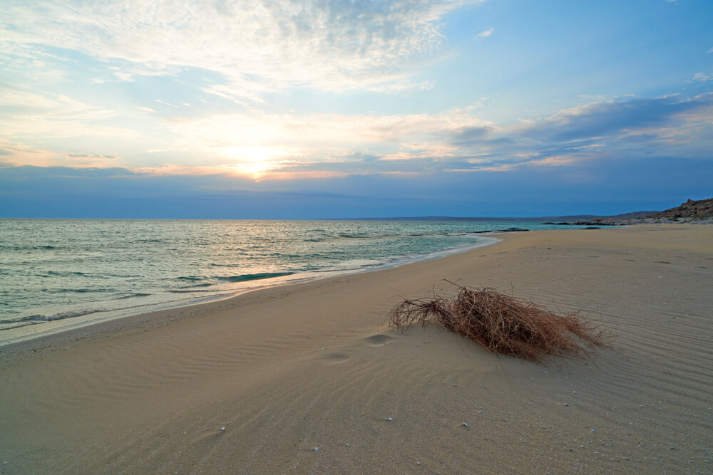 Costa del mar Caspio