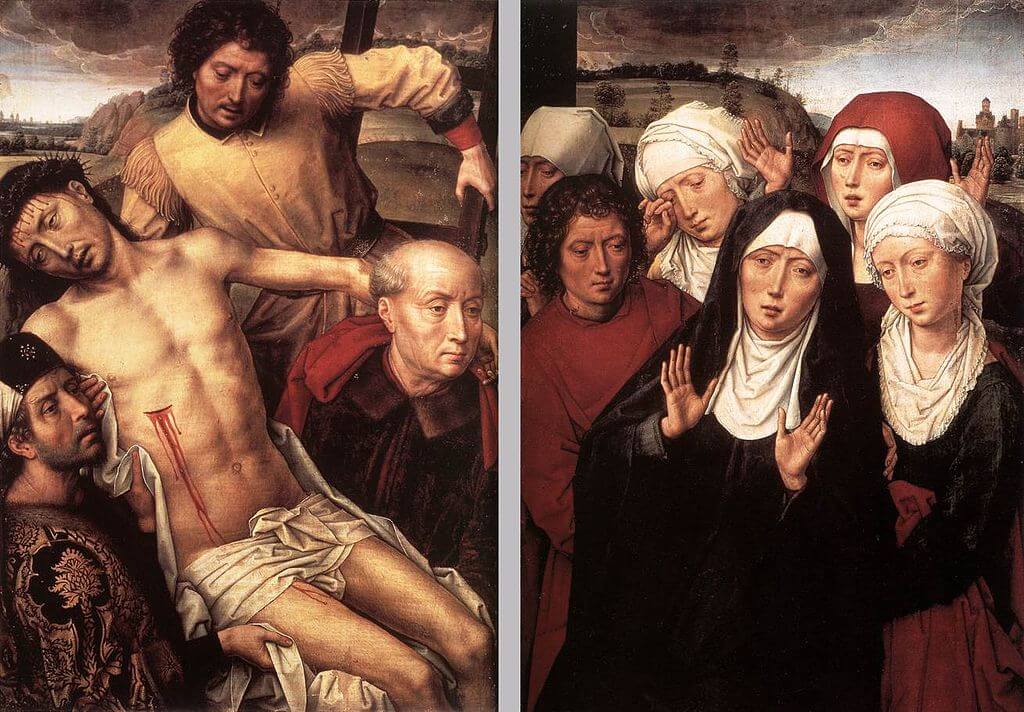 'El descedimiento' de Hans Memling