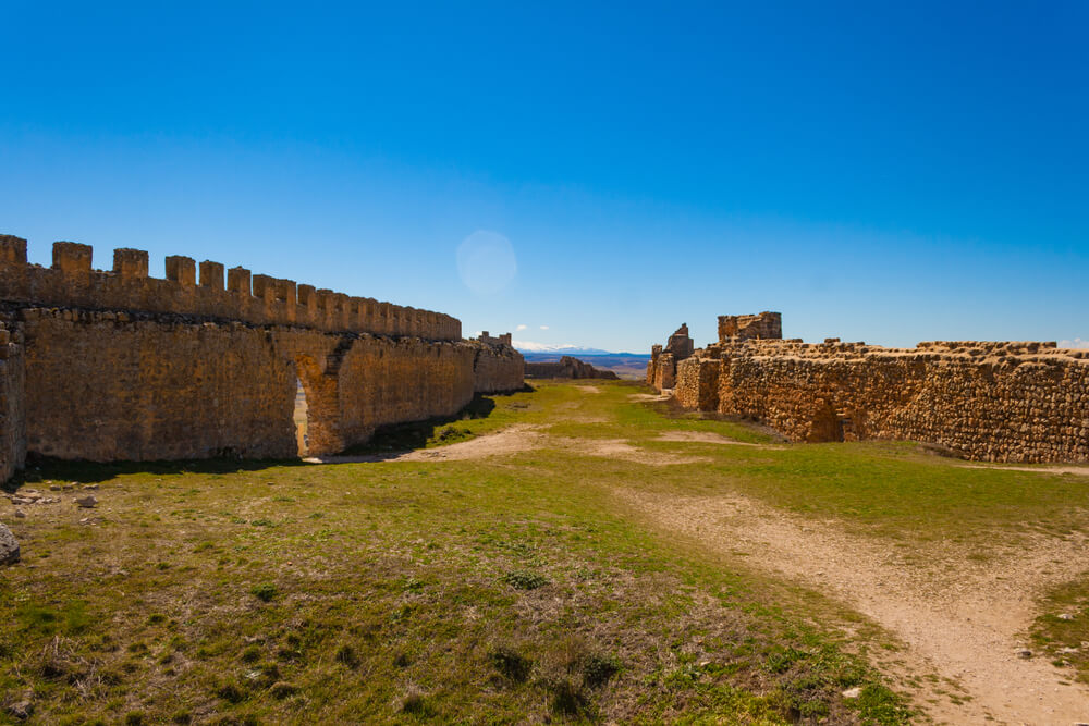 Interior del castillo
