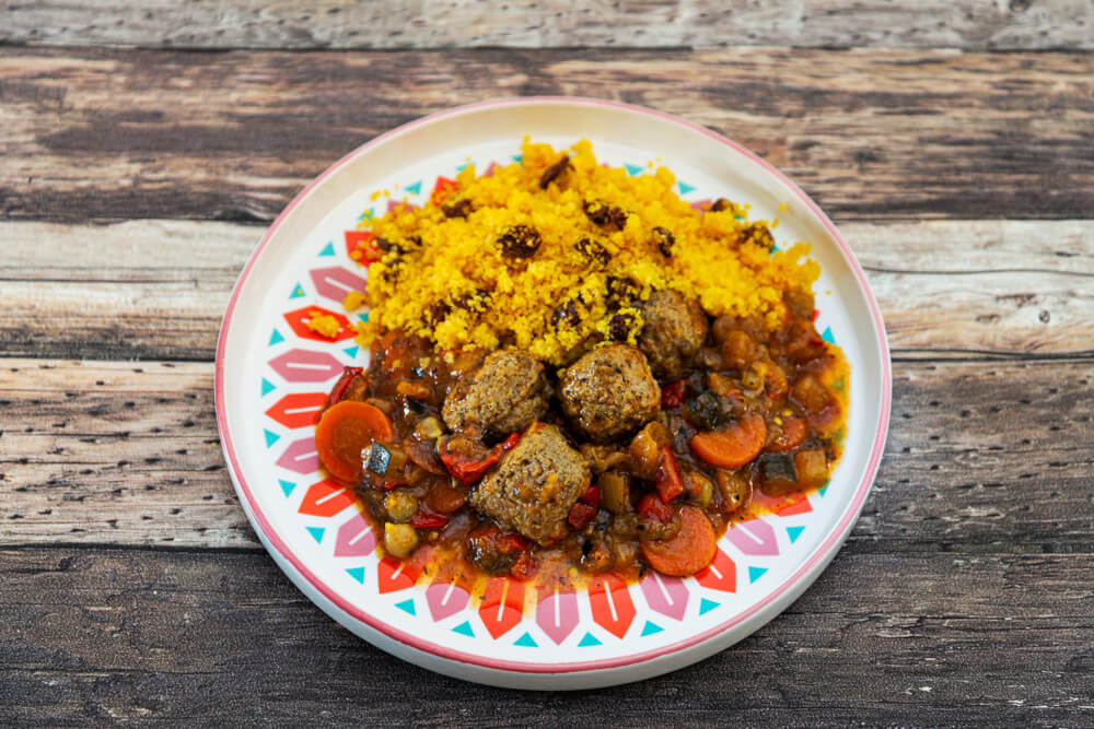 Plato de kefta