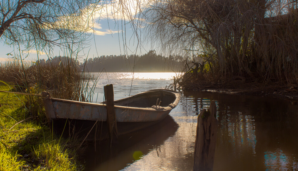 Lago Budi en Chile
