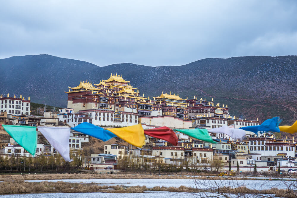 Monasterio Gandan Sumtseling en Shangri-La