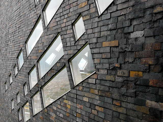 Paneles de la fachada