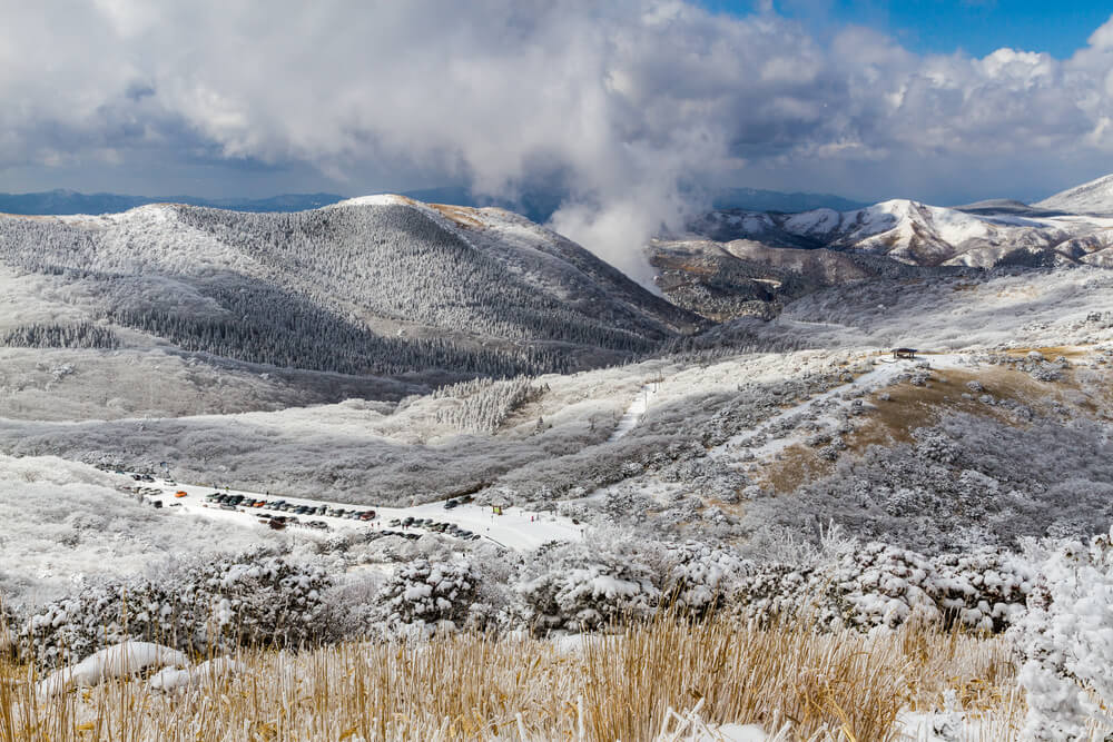 Aso Kuju, uno de los parques nacionales de Japón