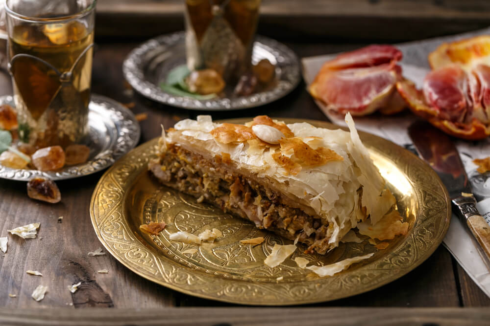 Pastilla típica de Marruecos