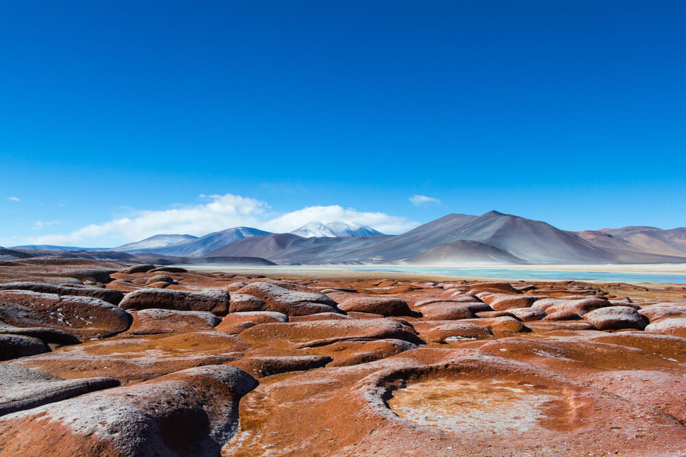 Piedras Rojas en el desierto de Atacama