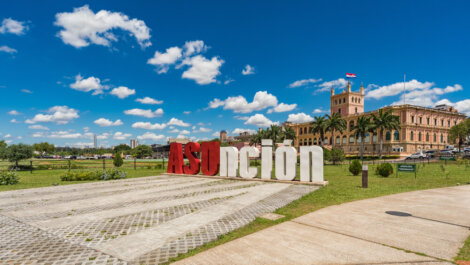 Palacio presidencial en Asunción