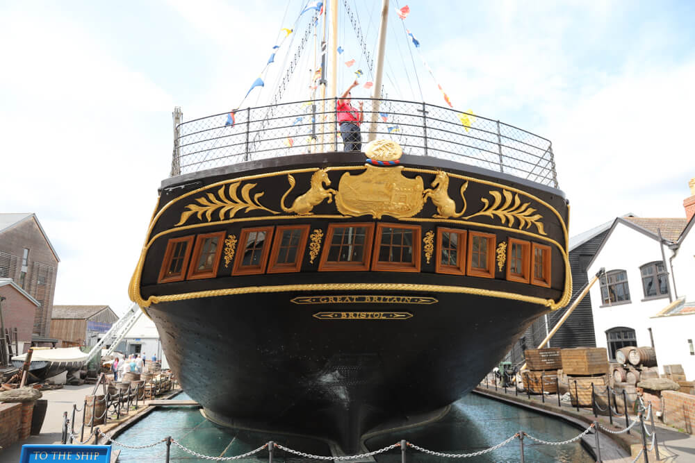 Casco de SS Great Britain