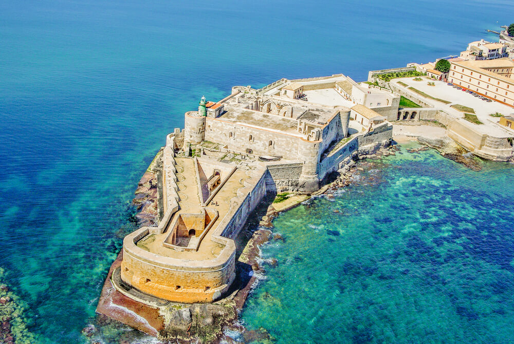 Castillo de Maniace, uno de los castillos de Sicilia más bellos