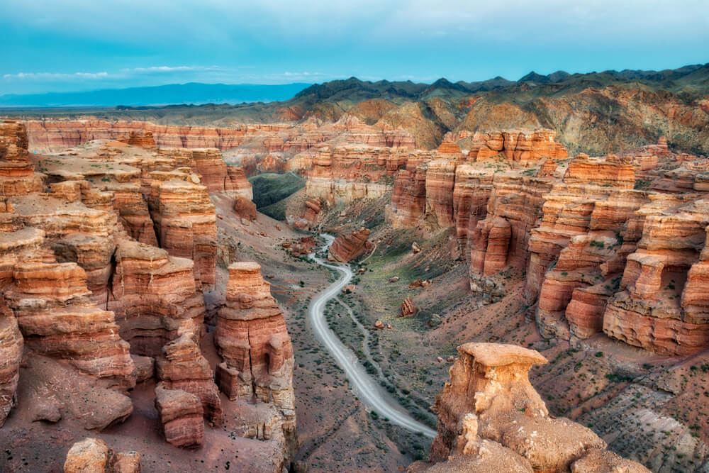 Charyn Canyon, uno de los tesoros de Kazajistán