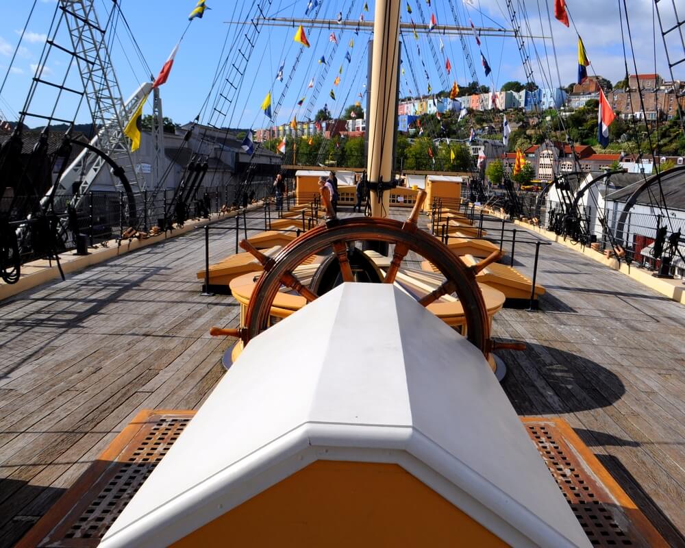 Cubierta del barco