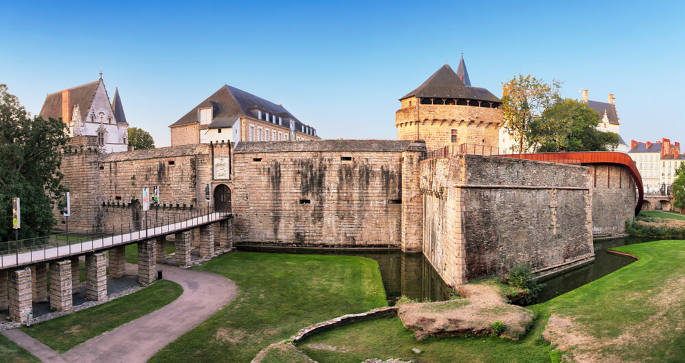 Exterior del castillo de Nantes