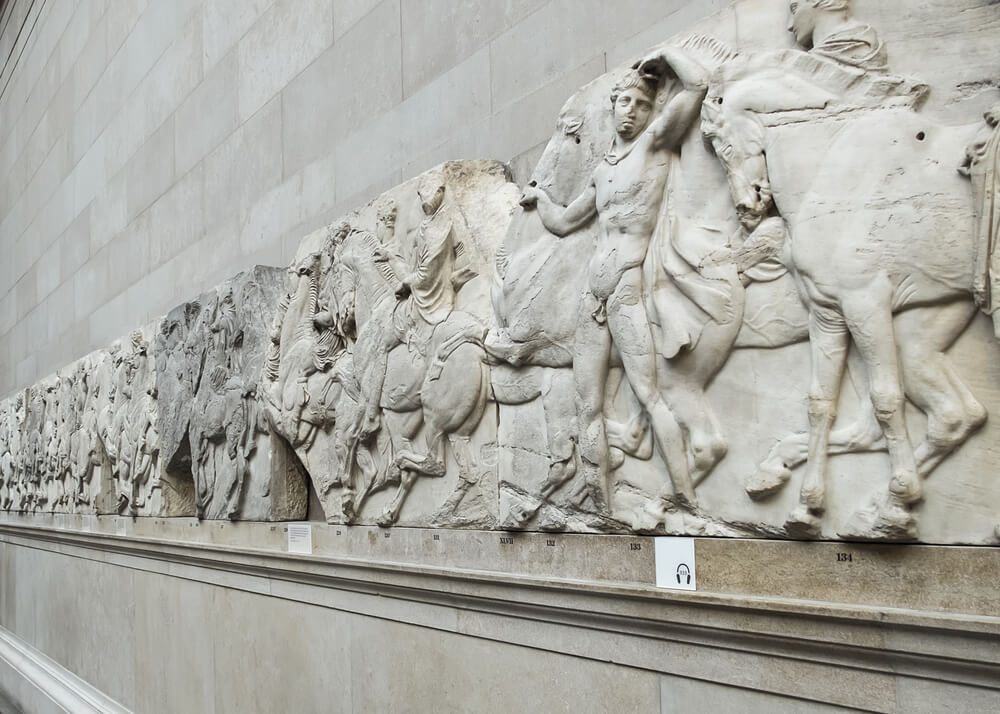 Frisos del Partenón en el British Museum
