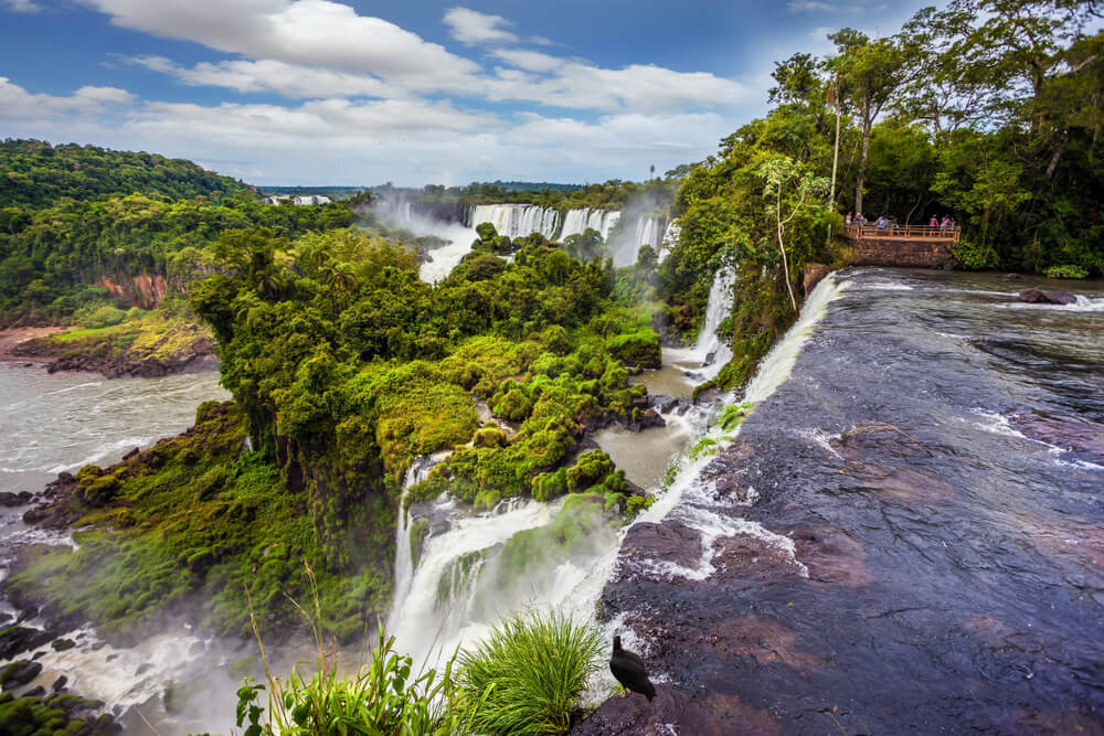Vista del Parque Nacional de Iguazú en Argentina
