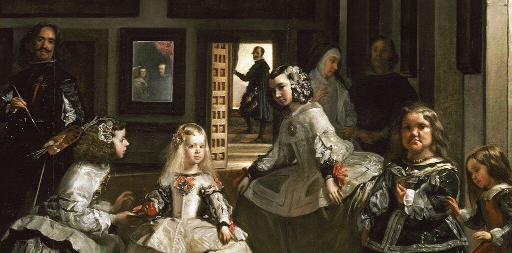 Detalle de 'Las meninas? de Velázquez