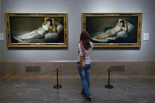 Majas de Goya en el Museo del Prado