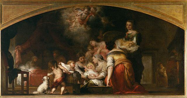El nacimeinto de la Virgen de Murillo, un botín de guerra