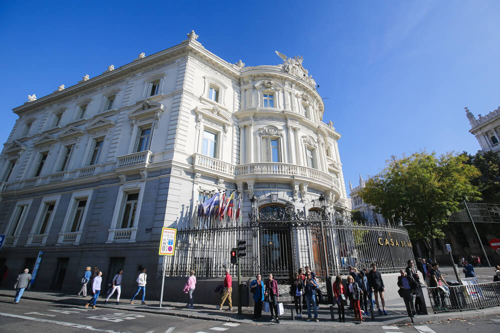 Palacio de Linares deMadrid, uno de los palacios y castillos encantados
