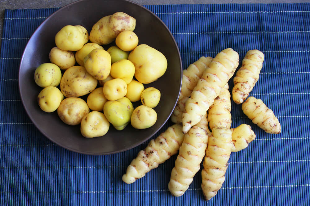 Papas amarillas