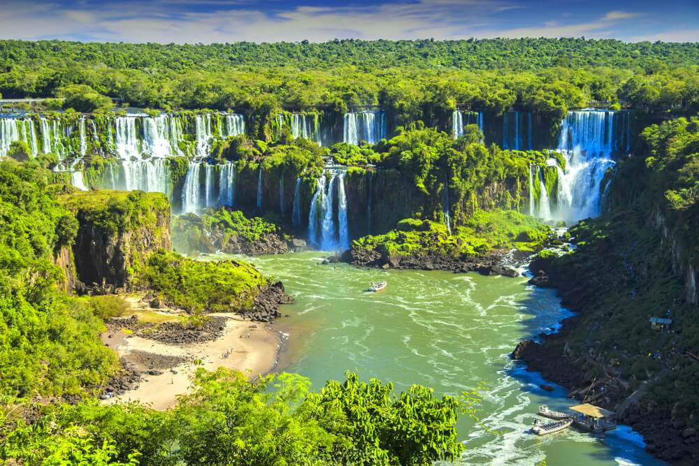 El Parque Nacional de Iguazú en Argentina