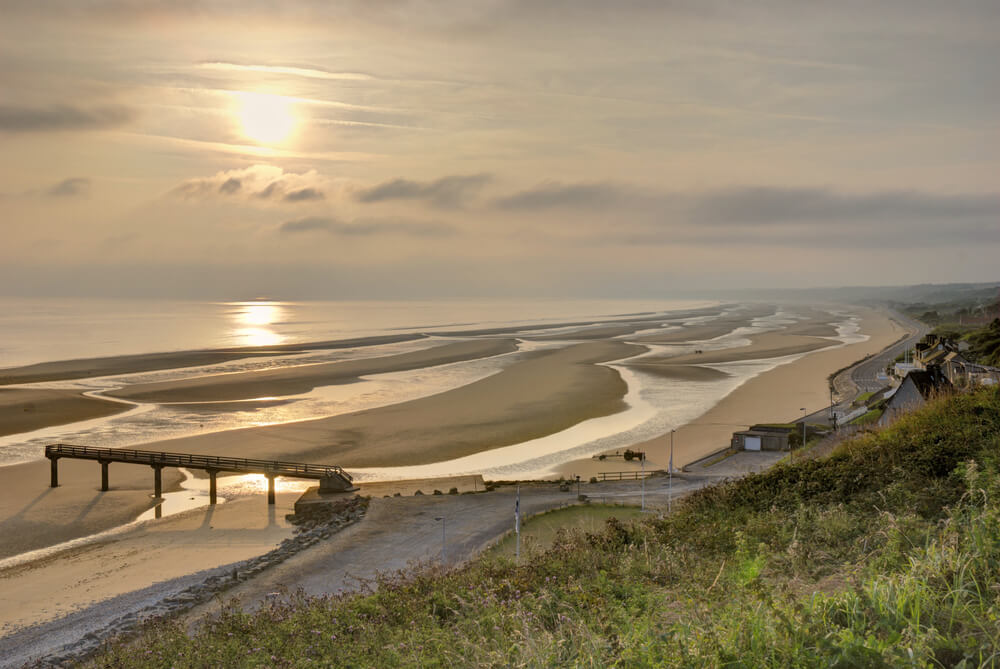 Playa de Omaha, uno de loslugares para la memoria en Normandía