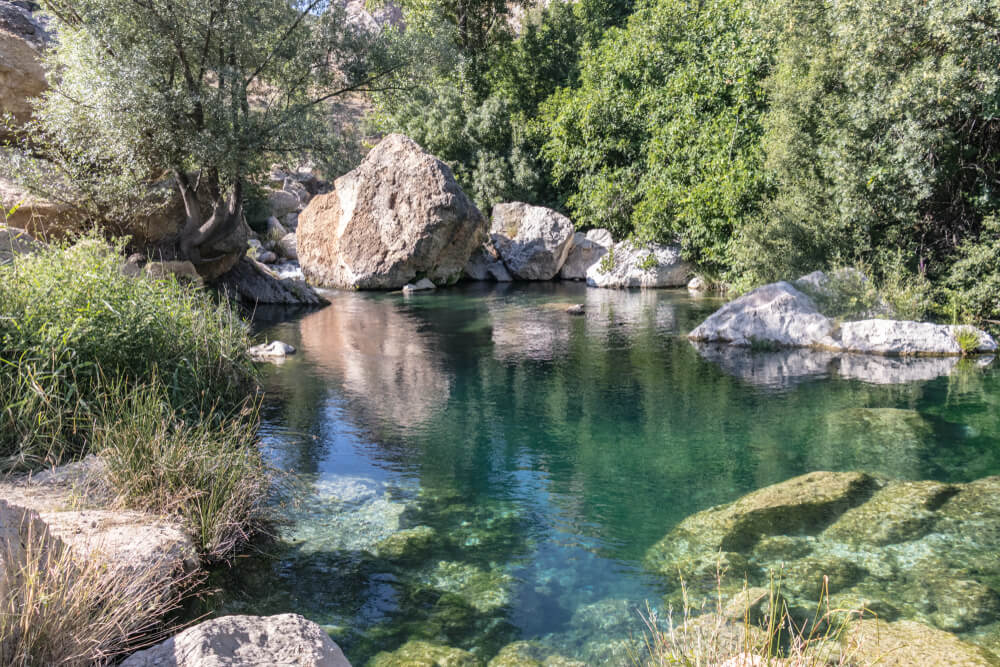 Río Peralta en Pozo Alcón