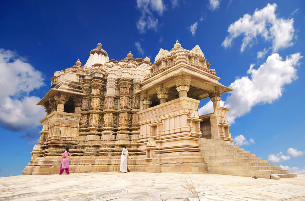 Uno delos templos de Khajuraho