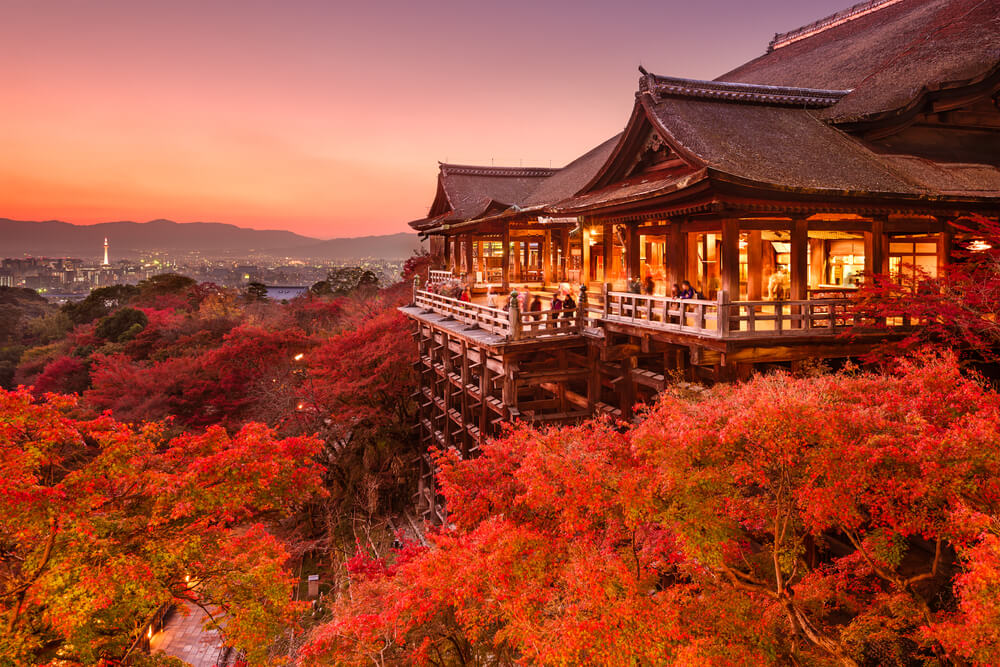 Balcón del templo Kiyomizu-dera