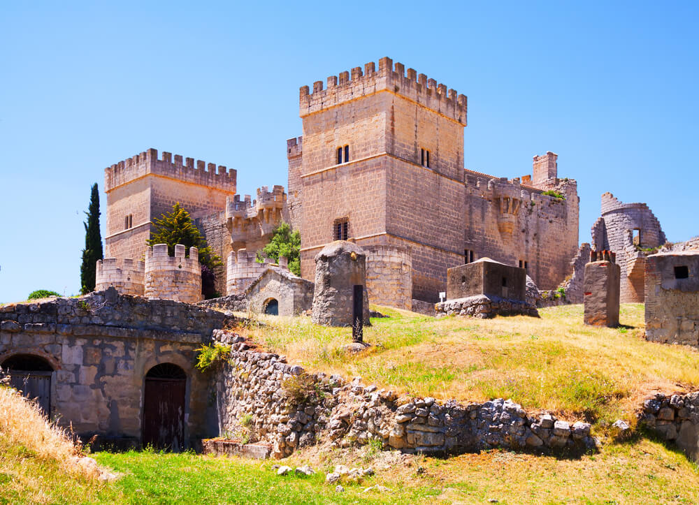 Castillo de Ampudia, uno de los pueblos de la provincia de Palencia