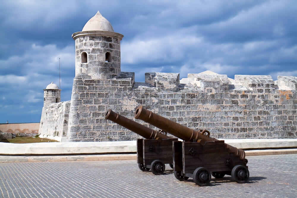 Castillo de San Salvador de La punta, una de las fortalezas de Cuba