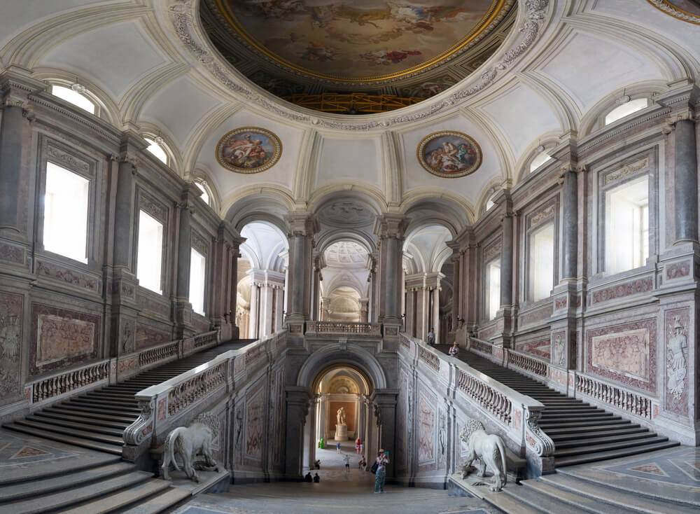 Escalera Regia en el Palacio Real de Caserta