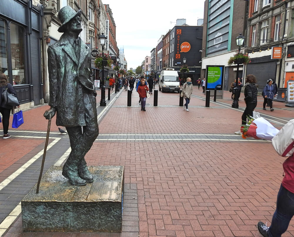 Estatua de James Joyce