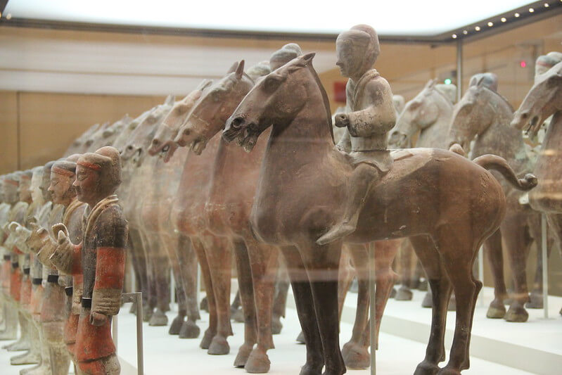 Exposición en el Museo Nacional de China