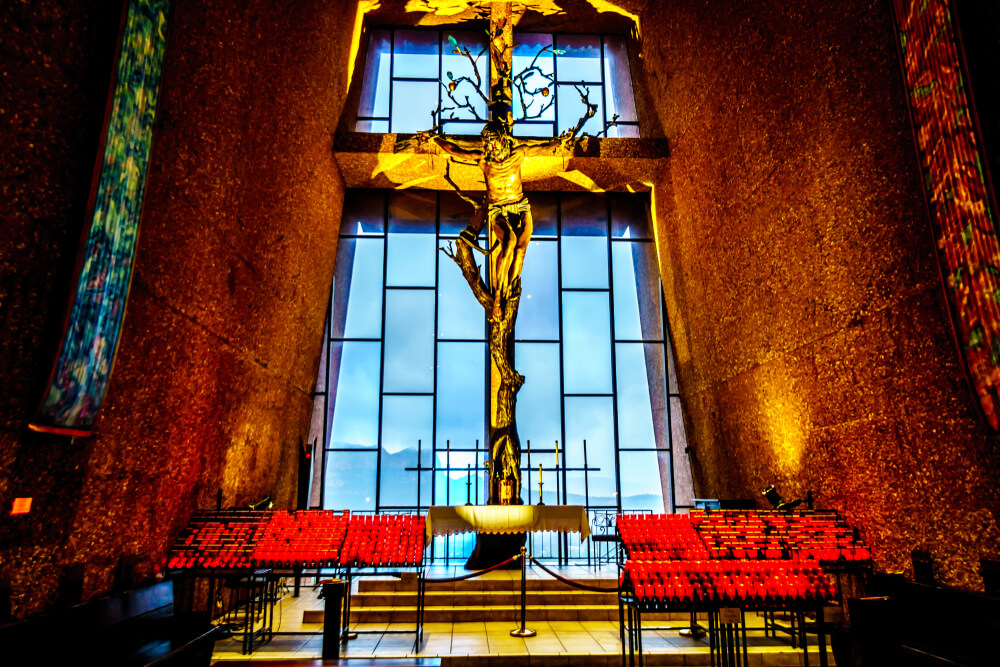 Interior de la capilla
