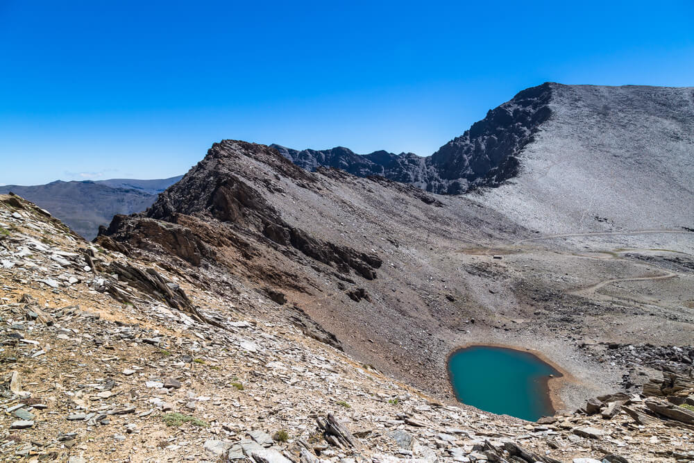 Laguna Calera y Mulhacén