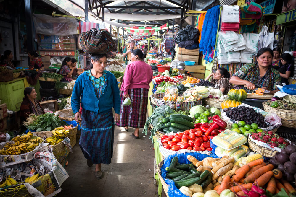 Mercado de Sololá, uno de lospueblos de Guatemala más bonitos
