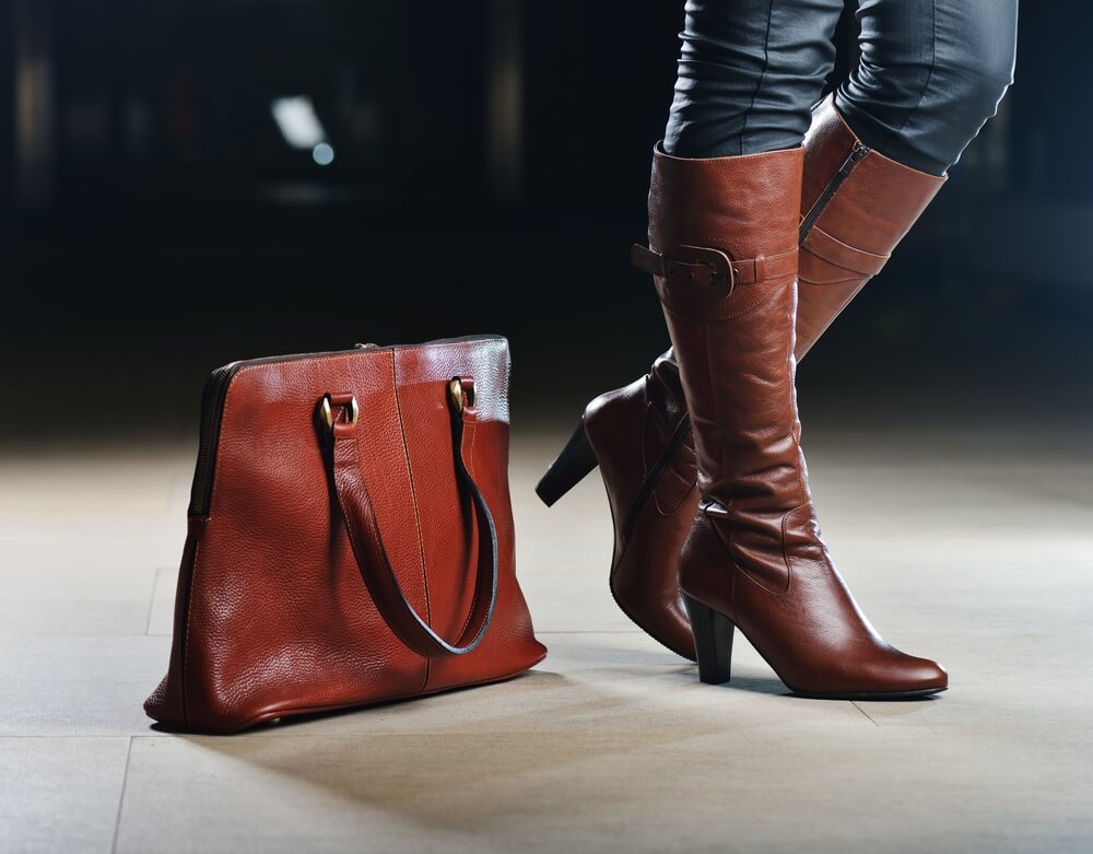 Mujer con botas