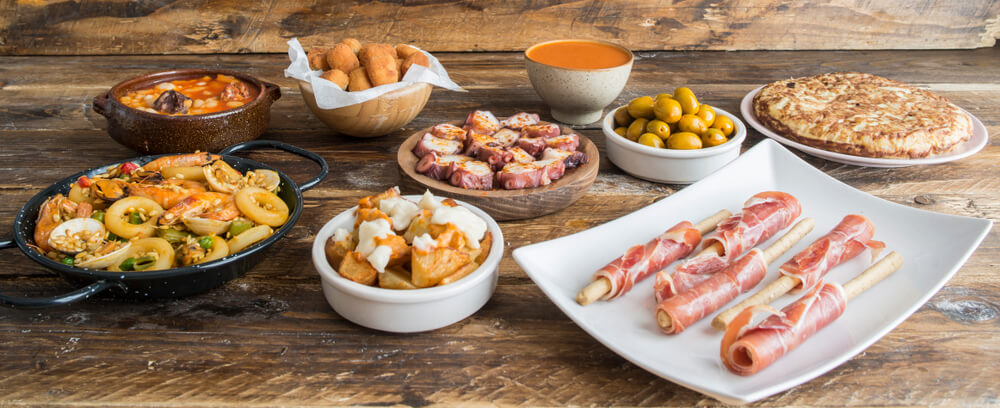 Platos típicos de la gastronomía española