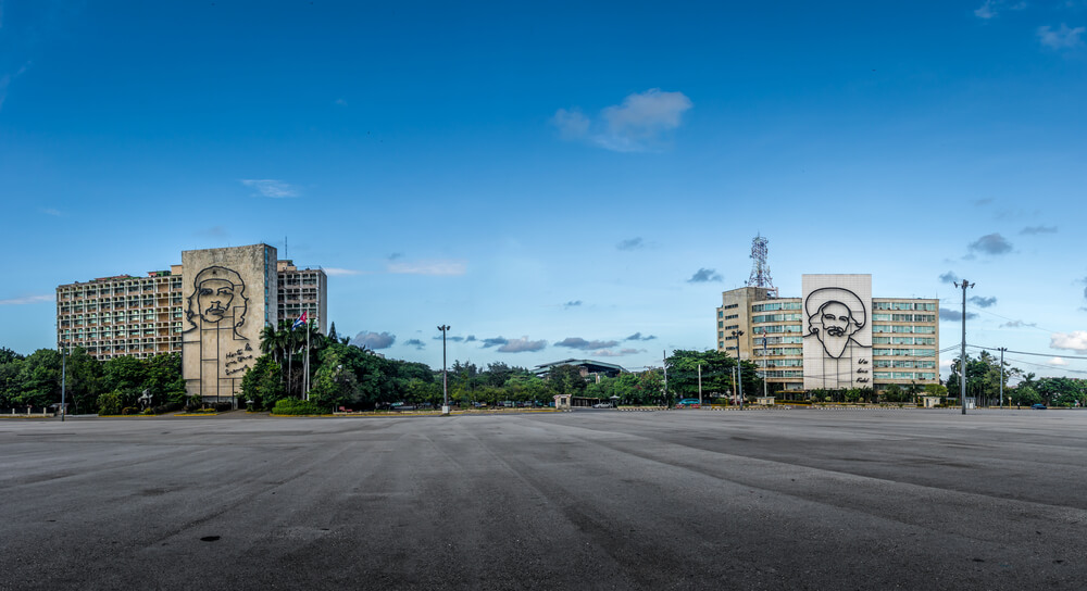 Vista de la plaza de la Revolución