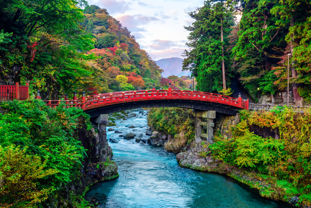 Puente Shinkyo en Nikko