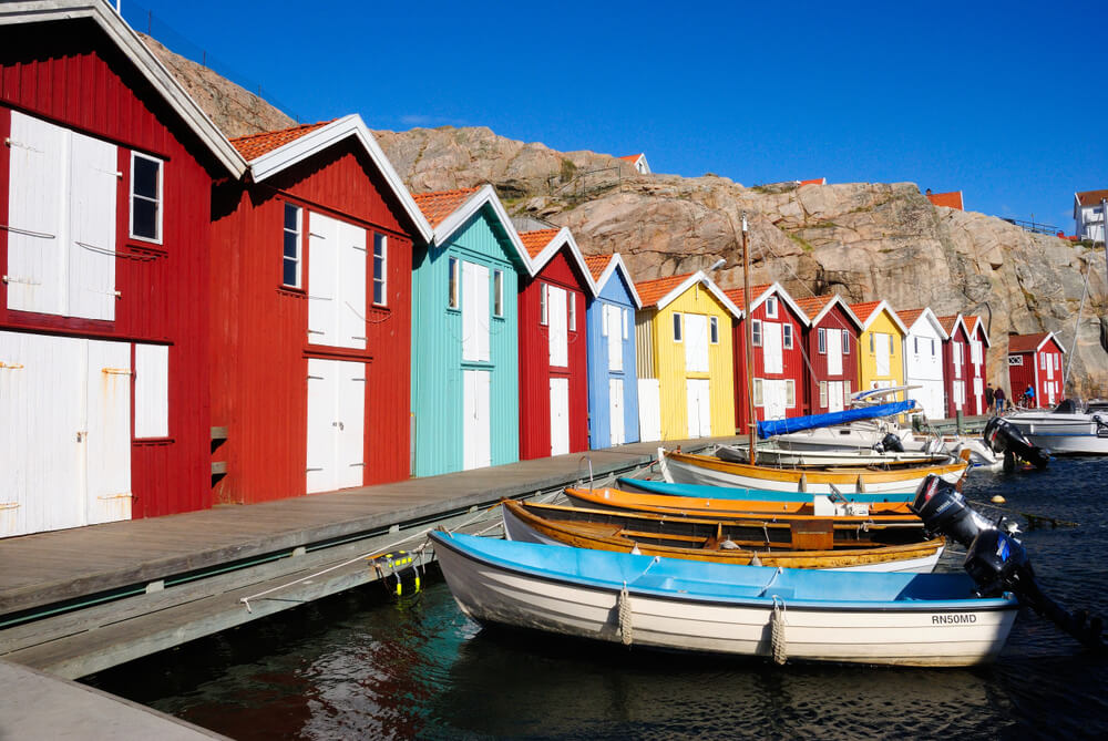 Smogen, uno de los pueblos de la costa oeste de Suecia